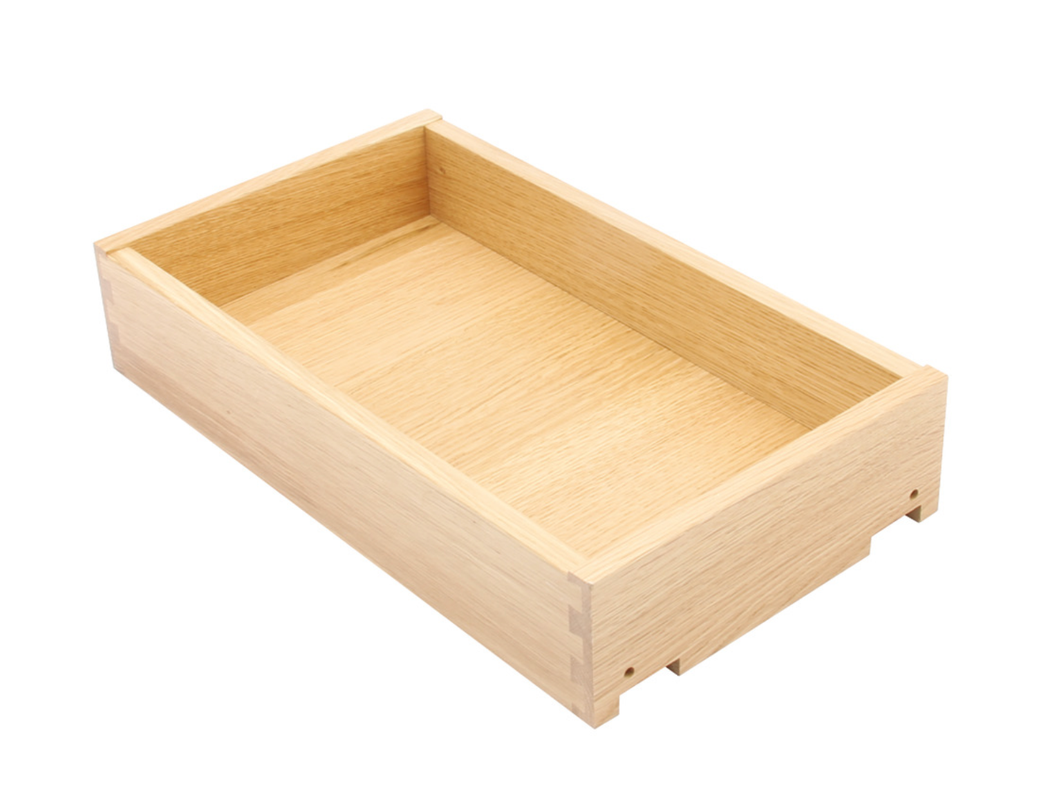 Solid Oak Dovetail Drawer Box – Dad's Oak Company